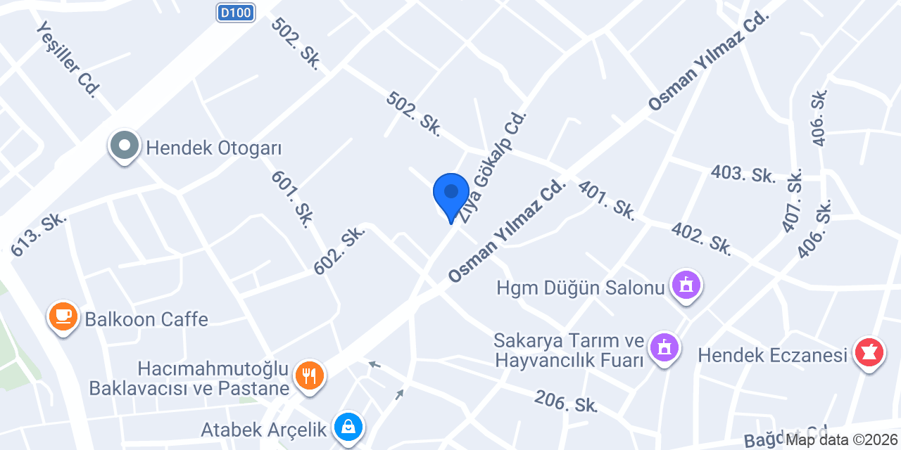 Ayşem bayan kuaförü konumu