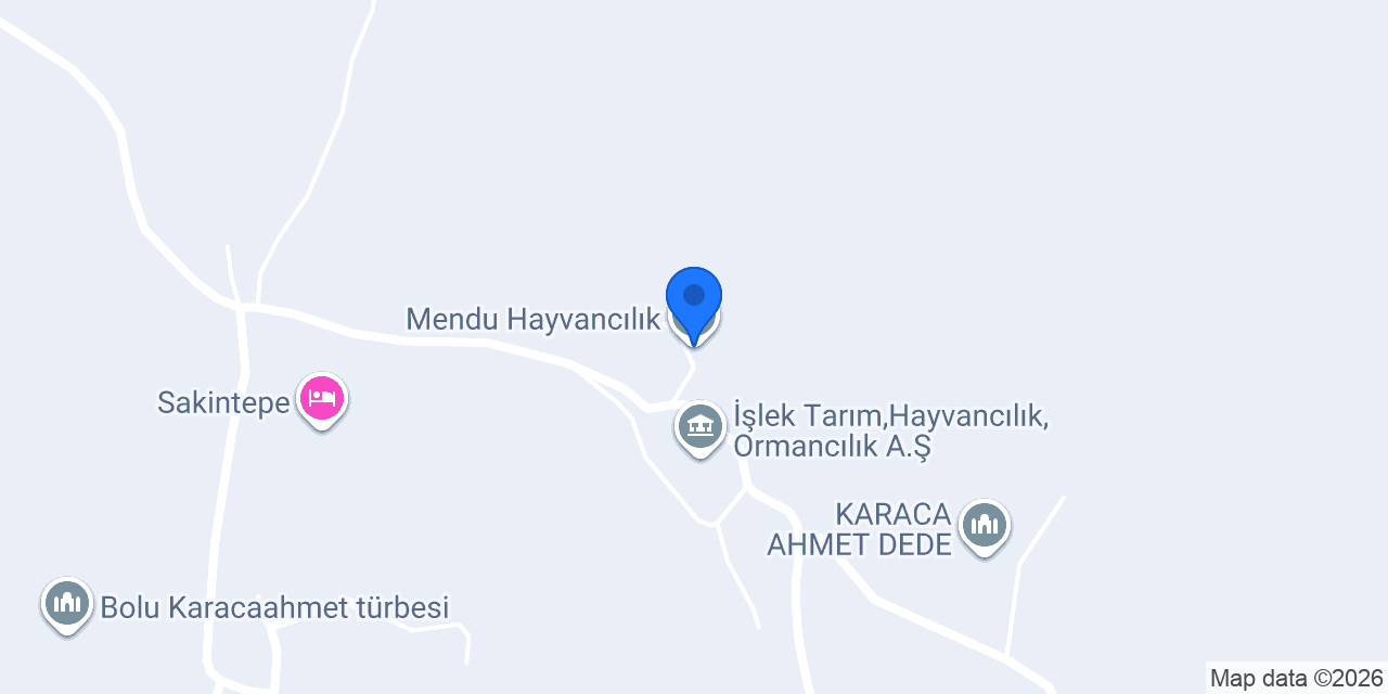 Mendu Hayvancılık konumu