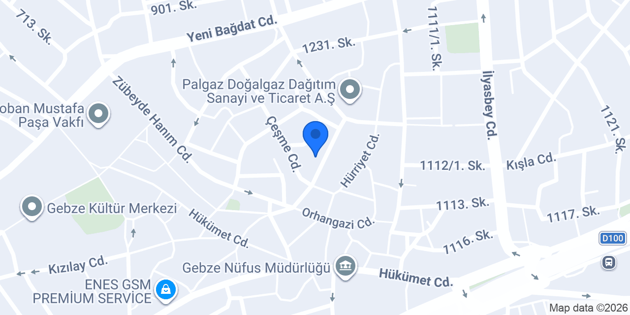 Menekşe Çay Evi konumu
