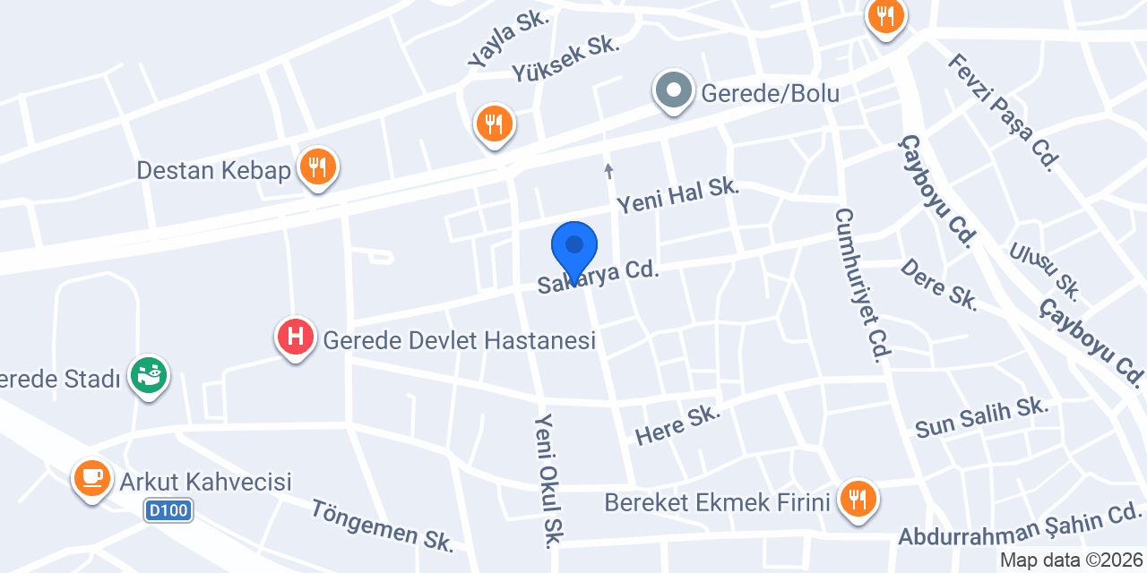 ÖzÇelik Gerede Laminat Parke Satış ve Montajı konumu
