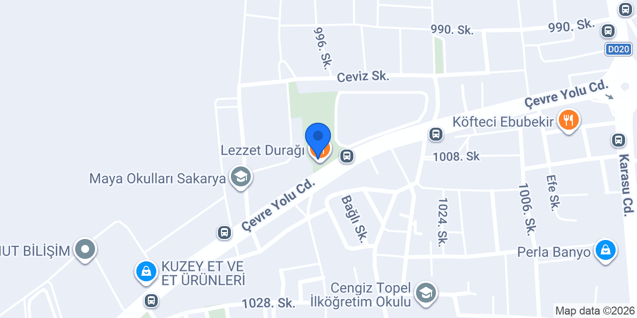 Lezzet Durağı konumu