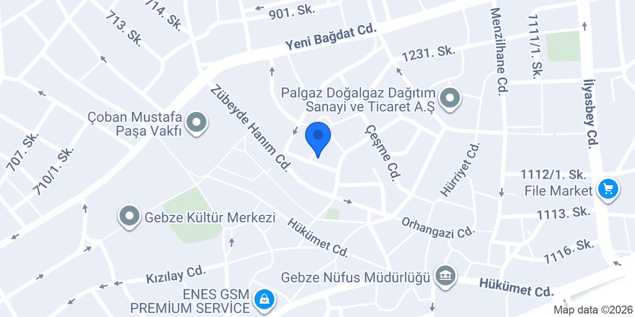 Öz-Car Rental konumu