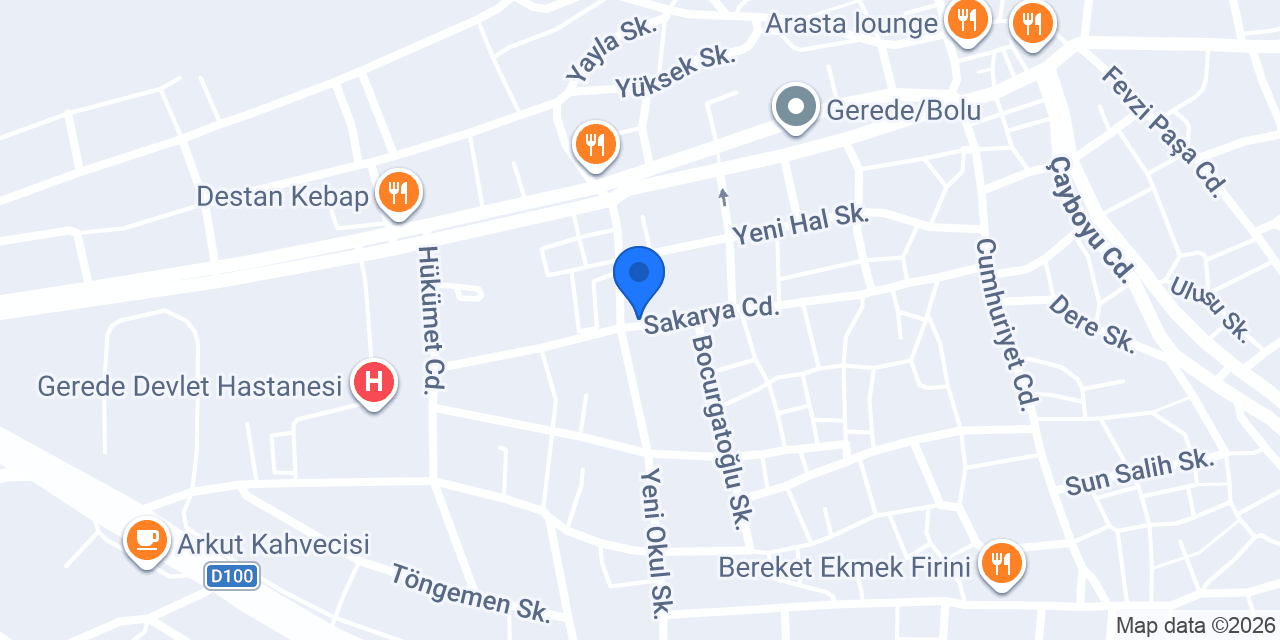 Avukat Metin Demirbilek konumu