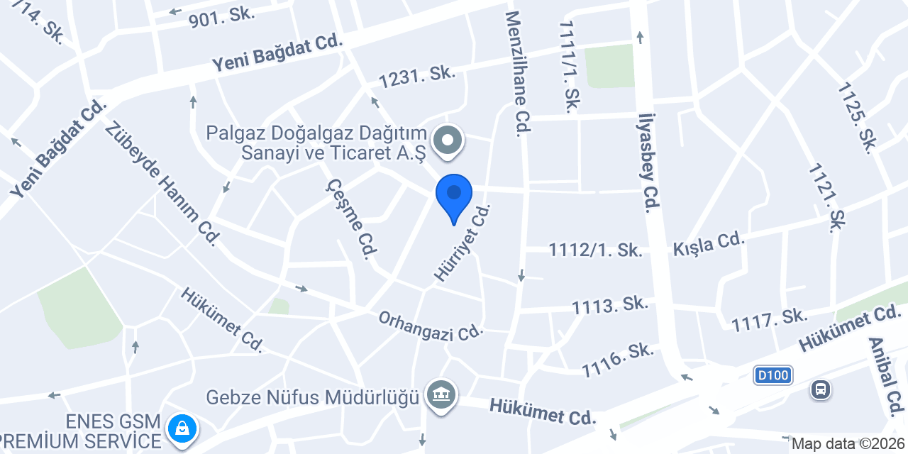 Endülüs Derneği konumu