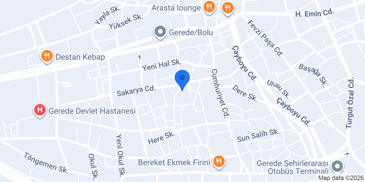 Demiralp VETERİNER KLİNİĞİ konumu