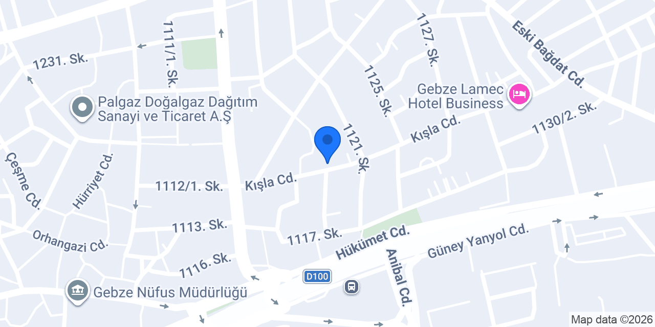 HD Ajans Gebze konumu