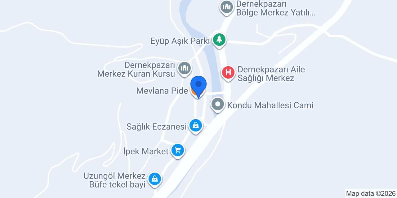 Mevlana Pide konumu