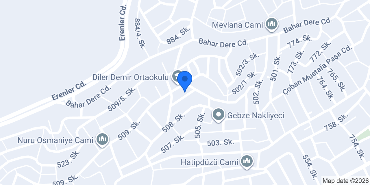 Astem Halı Yıkama konumu