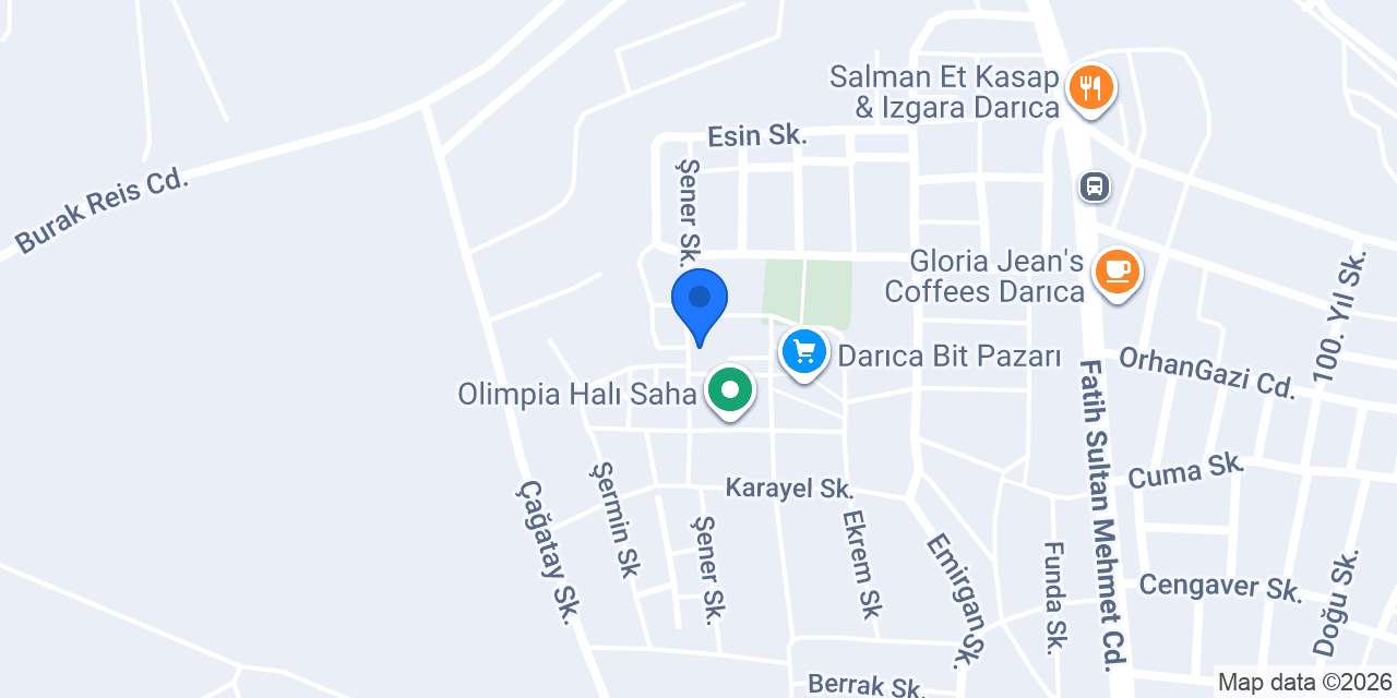 KUĞUTASARIM MOBİLYA DARICA konumu