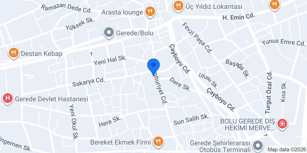 DEKOR Studio konumu