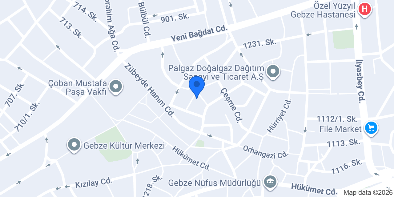 Elit Rent A Car konumu