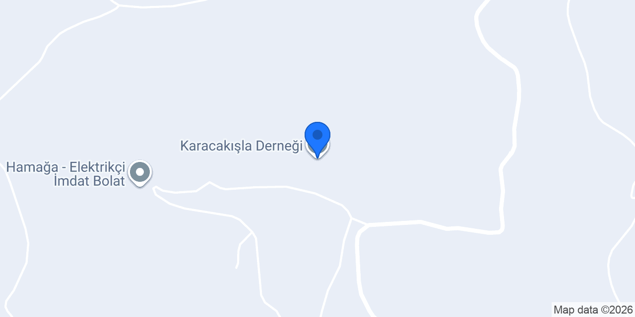 Karacakışla Derneği konumu