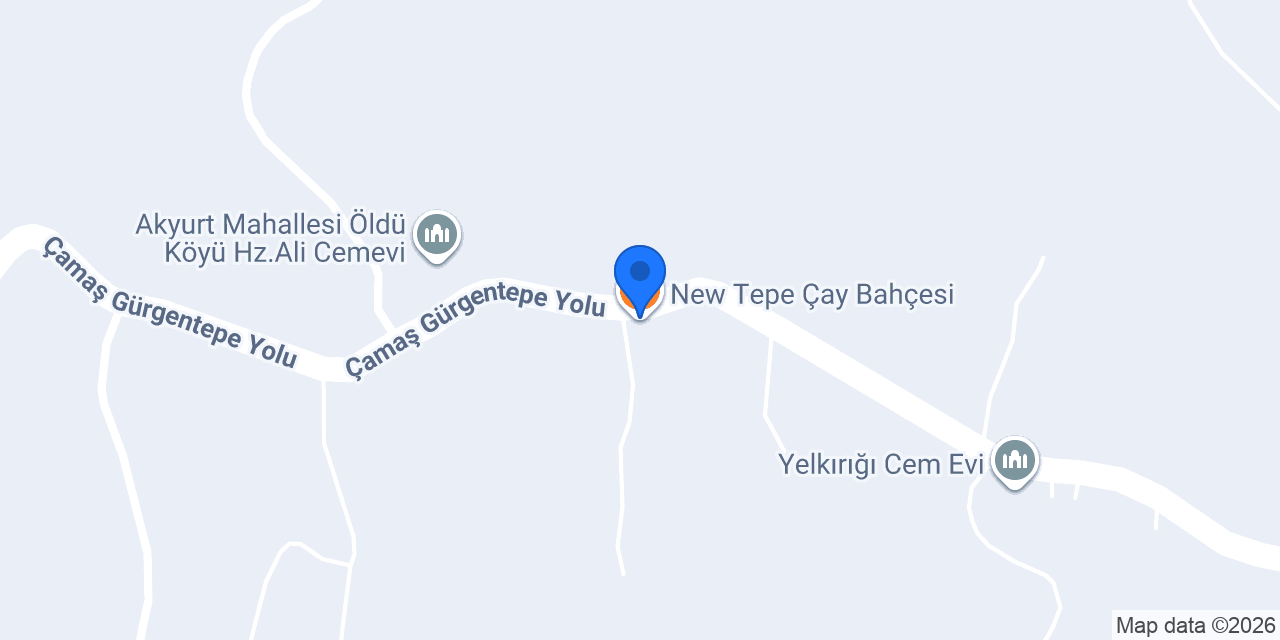 New Tepe Çay Bahçesi konumu