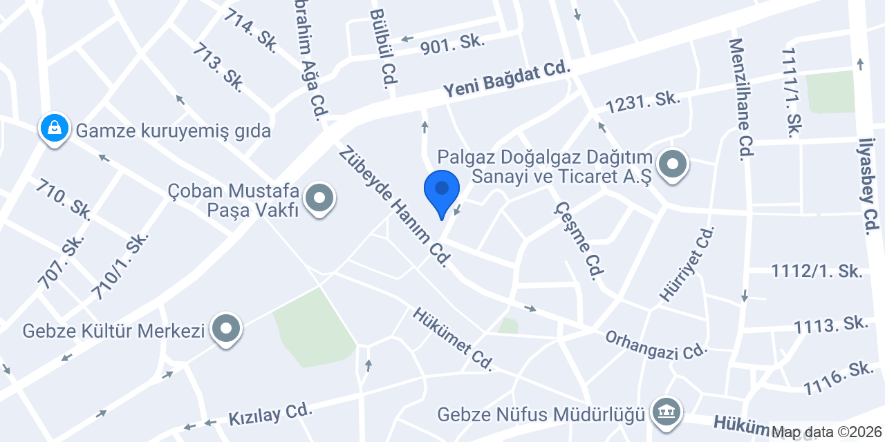 Bienev Genç Odası konumu