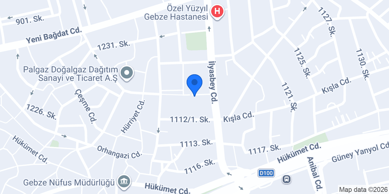 İkram Turzim Gebze Şubesi konumu