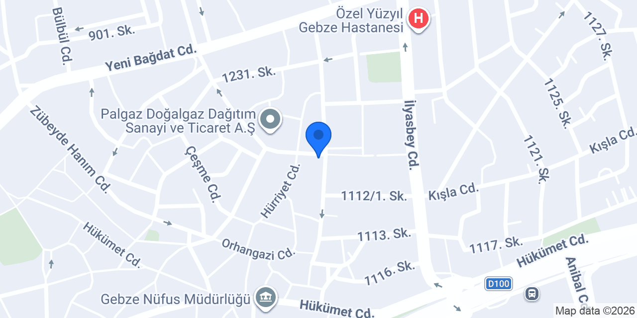 Leyse Turizm Gebze konumu