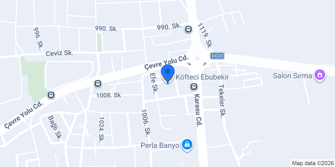 Köfteci Ebubekir konumu