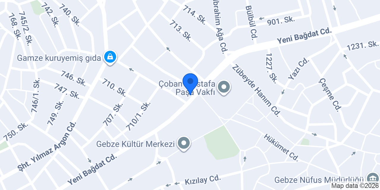 Damla Turizm konumu