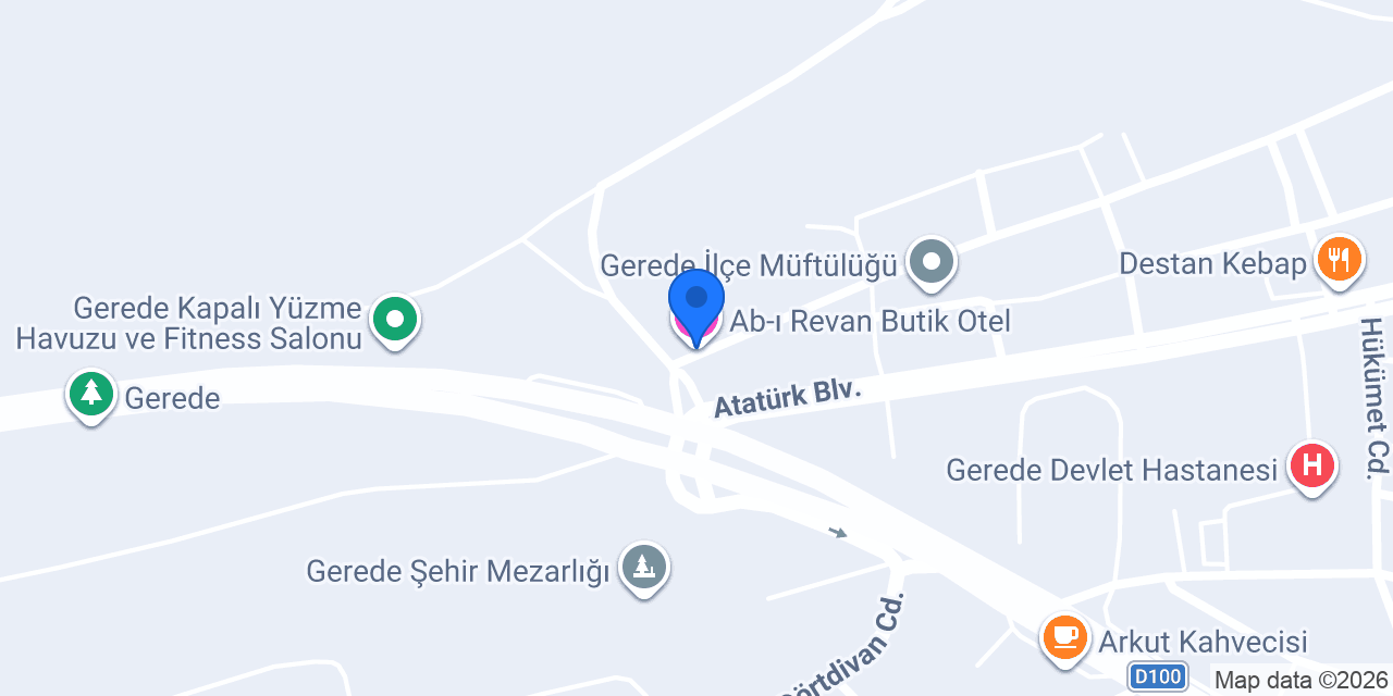 Ab-ı Revan Butik Otel konumu