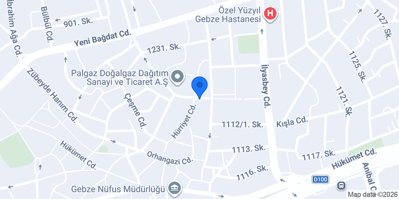 Gençlik kitapevi konumu