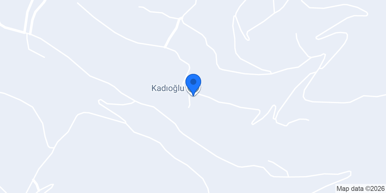 Kadıoğlu konumu