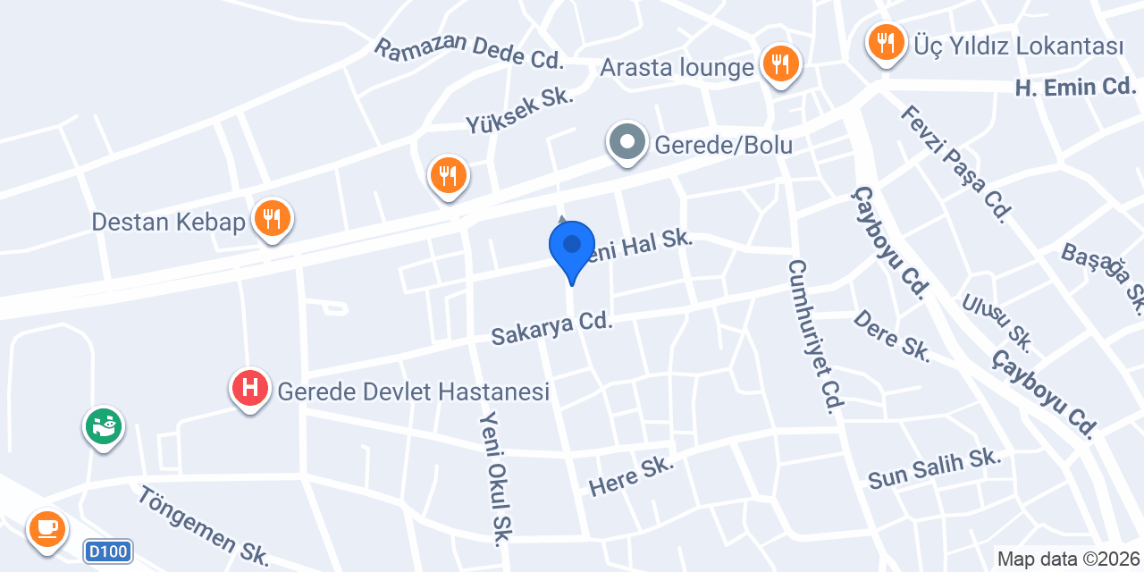 Özarslan Elektrik konumu