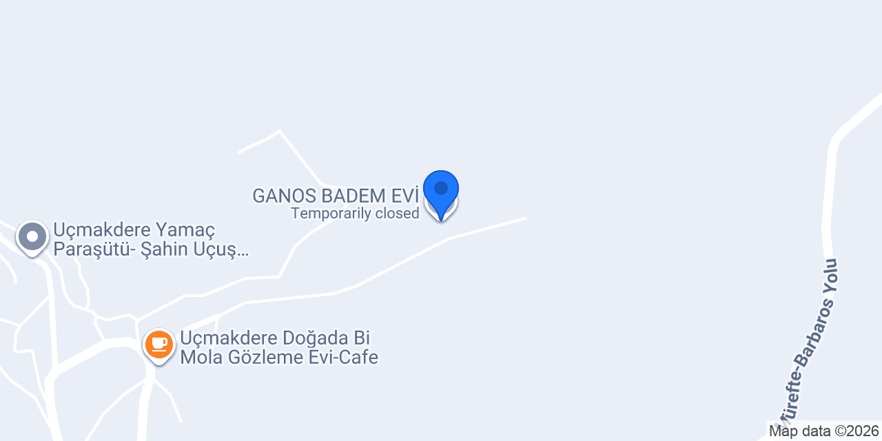 GANOS BADEM EVİ konumu
