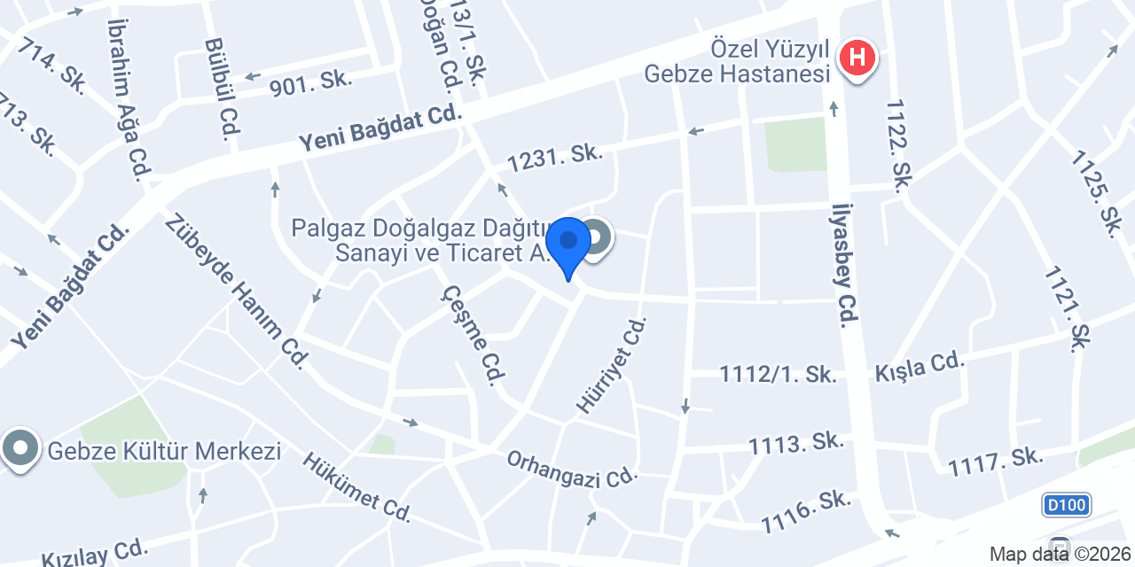 DOKUZ YAPI SANAYİ TİCARET A.Ş. konumu
