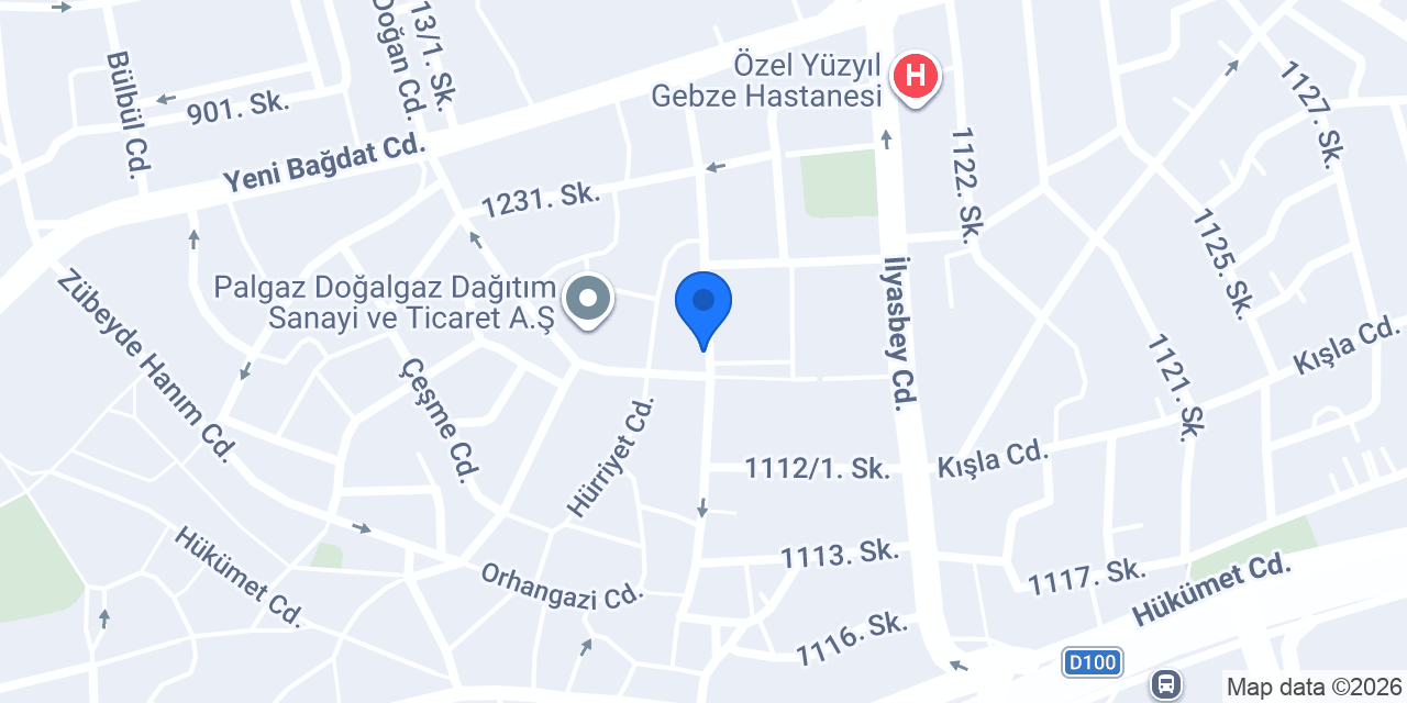 İŞLER KİTABEVİ GEBZE konumu
