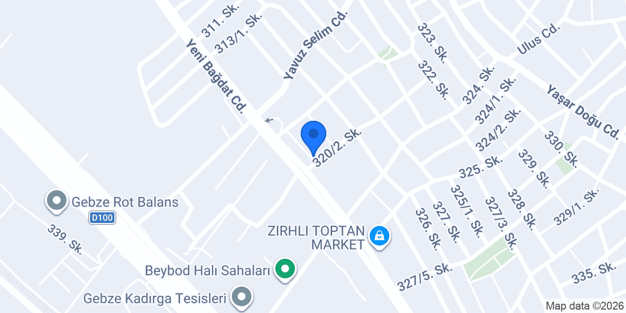 ERÇEV ÇEVRE YÖNETİMİ konumu