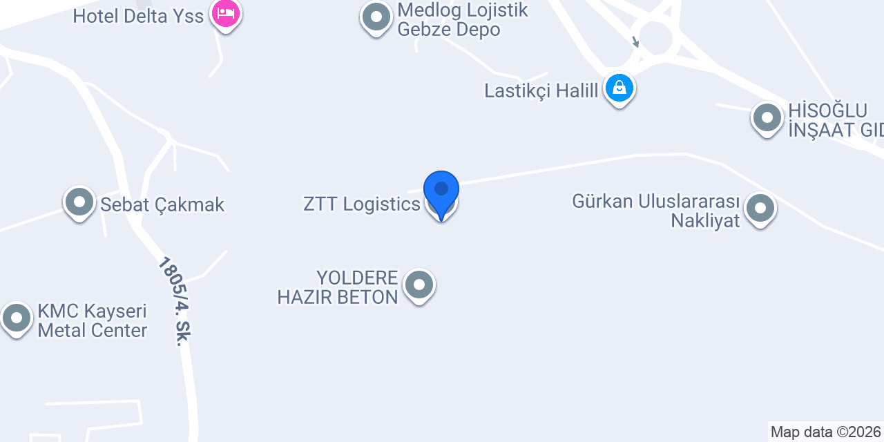 ZTT Logistics konumu
