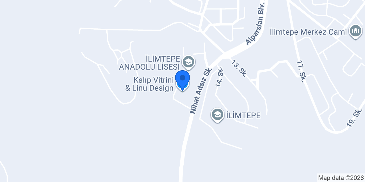 Kalıp Vitrini & Linu Design konumu