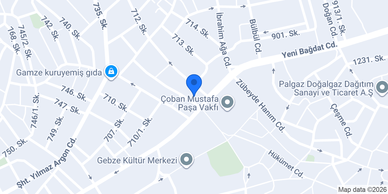 Merkez Taksi konumu