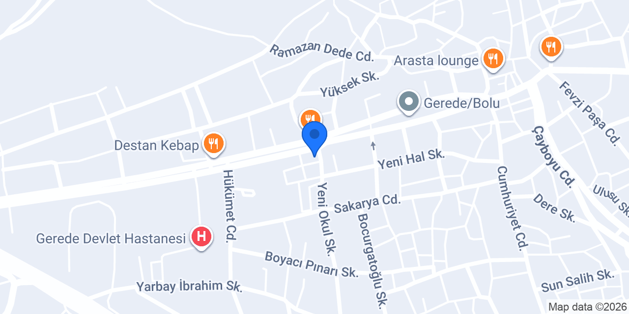 Balaban Mobilya konumu
