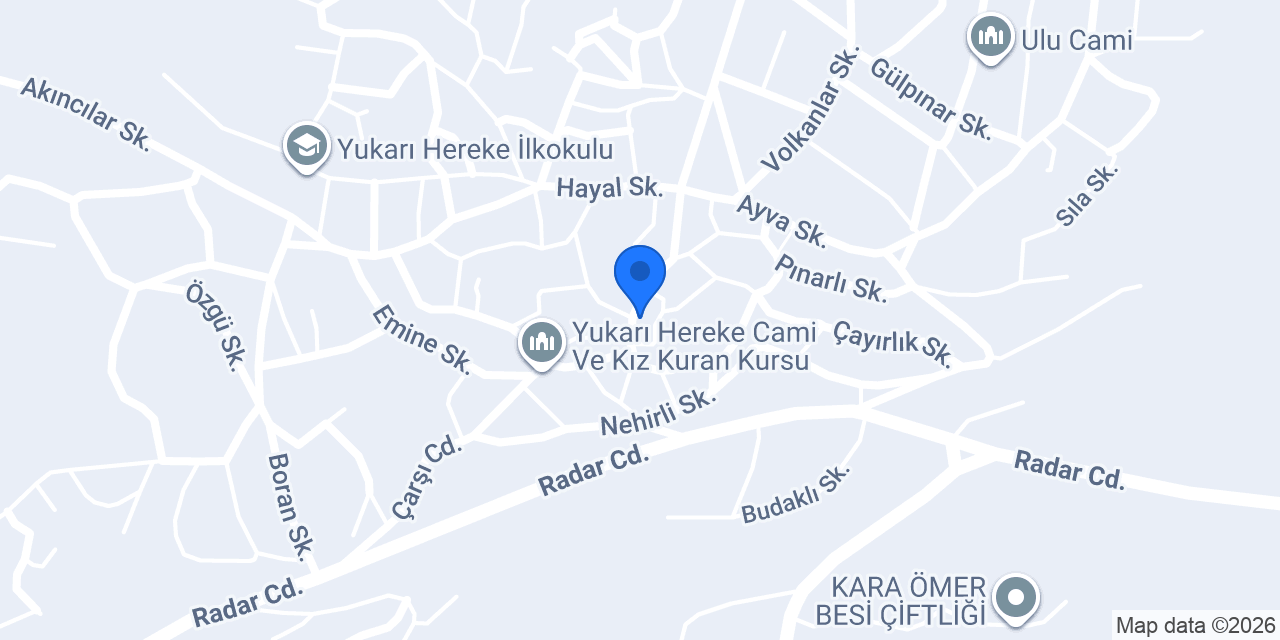 Aygaz Tüp Bayisi konumu