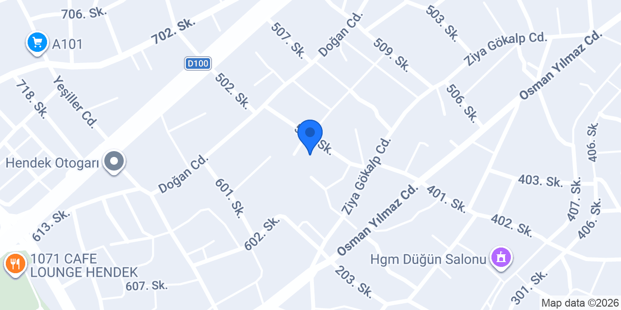 EYK İNŞAAT konumu