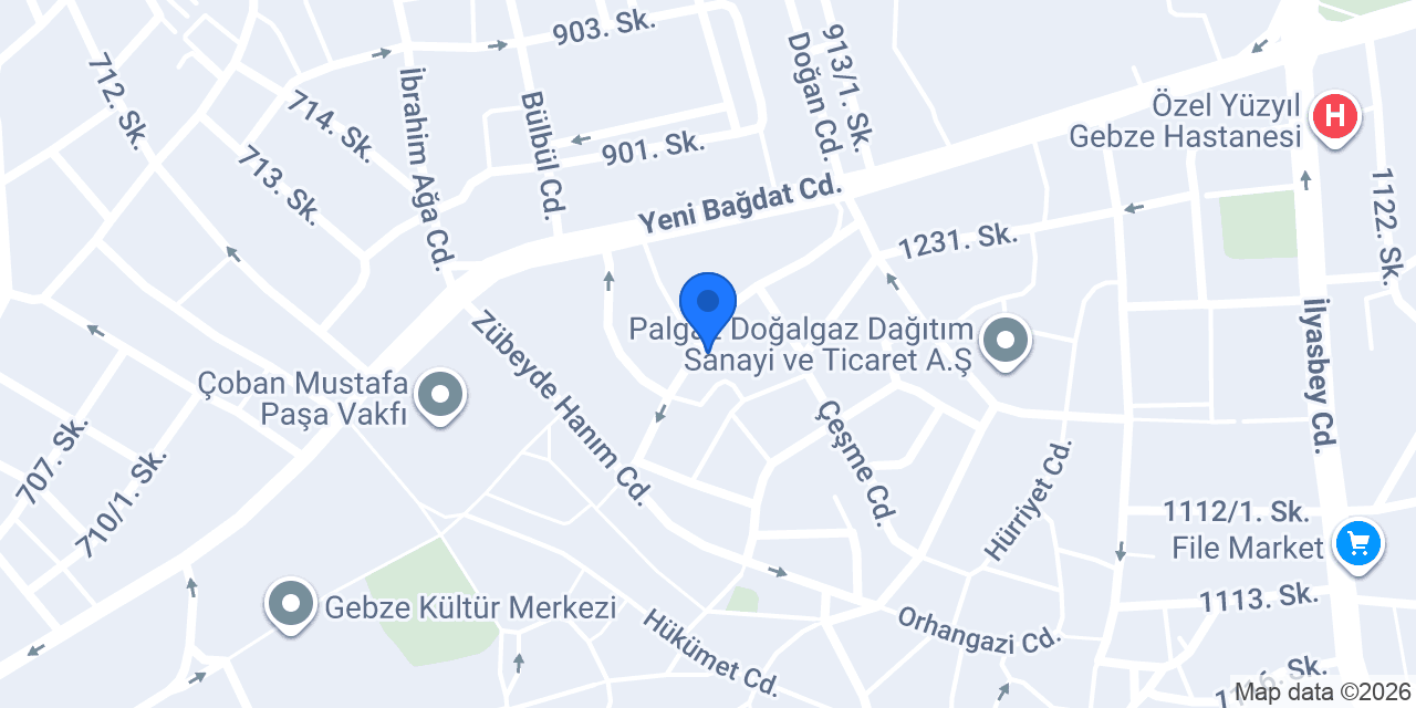 Öz Lale Mobilya konumu