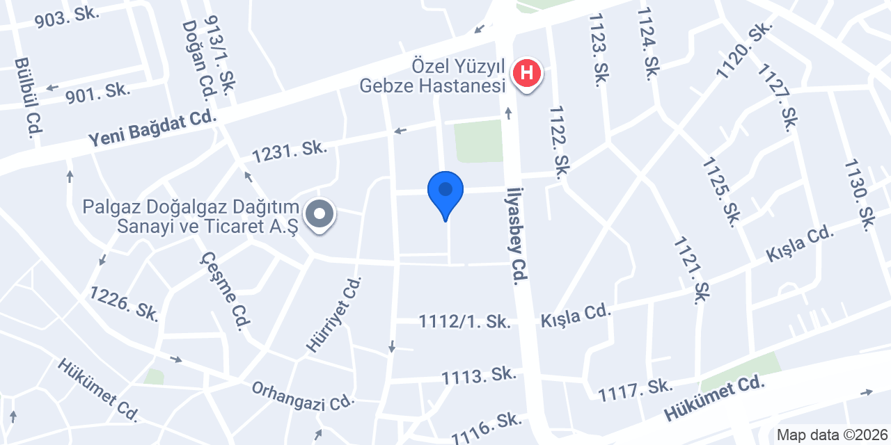 Gebze Medikal konumu