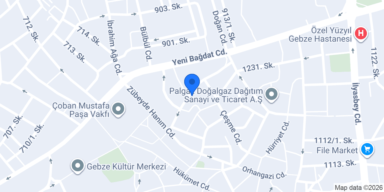 Terzi Yusuf Avcı konumu