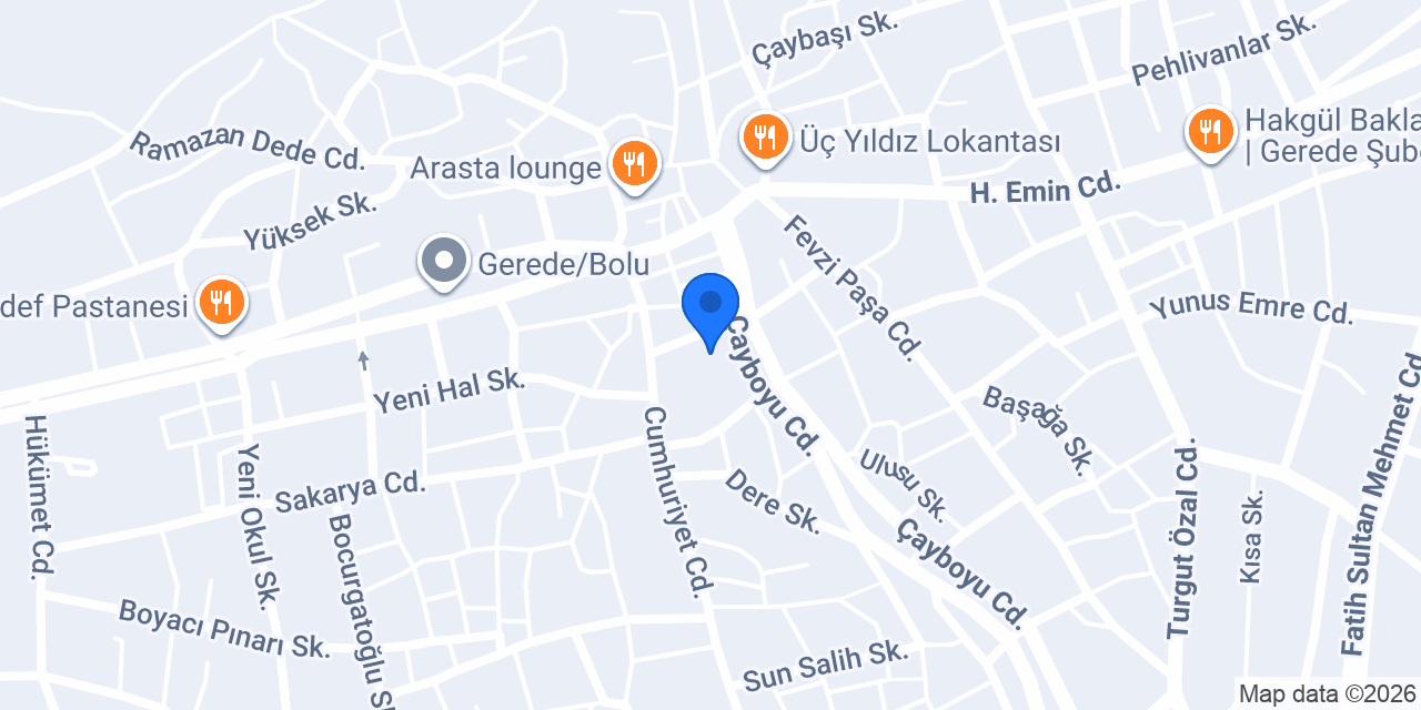 Aksu Tekstil konumu