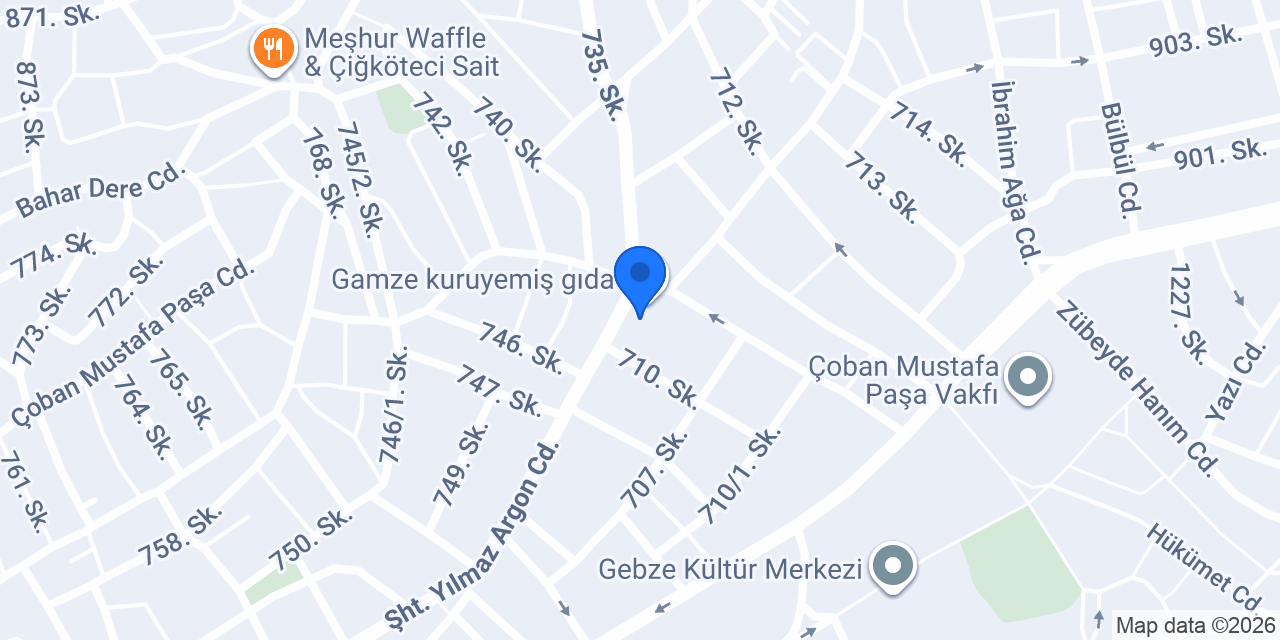 Hünkar Pide - Börek - Cafe konumu