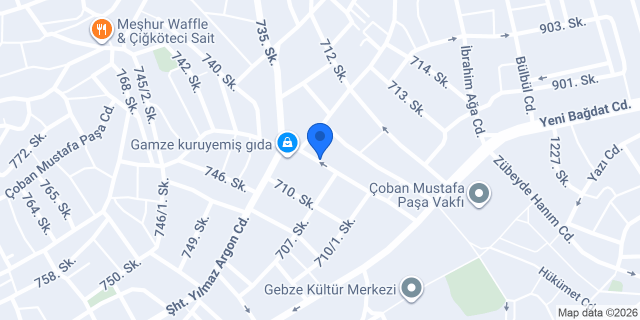 Saraylı Pasta & Cafe konumu