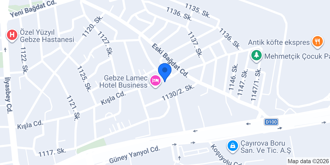 Fiyapı İnşaat Malzemeleri konumu
