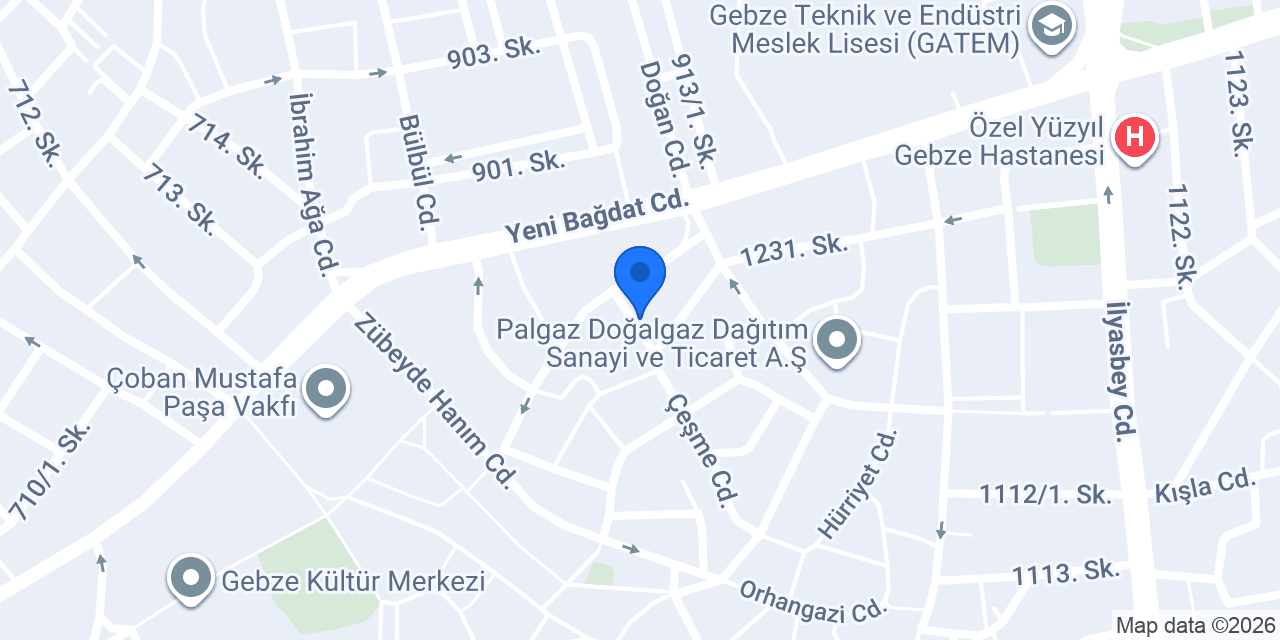 Elit Yapı Mimarlık konumu