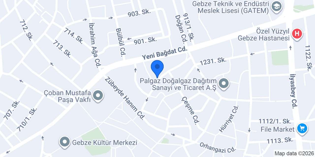 Altın İğne konumu