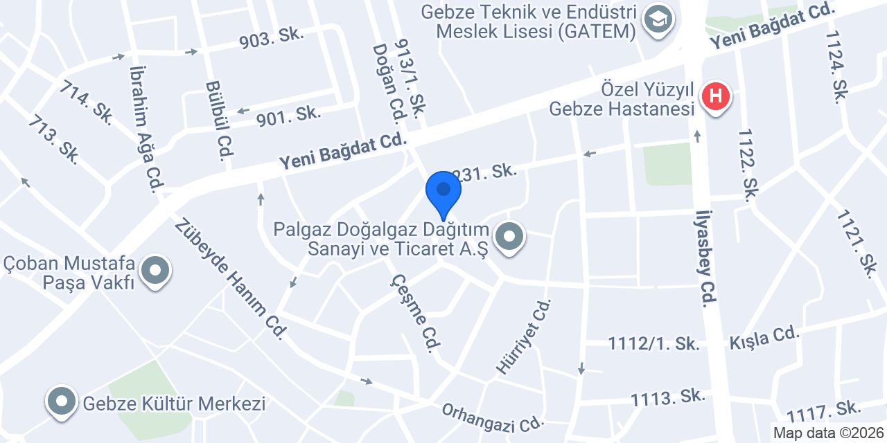 Öz Gülhan Turizm konumu