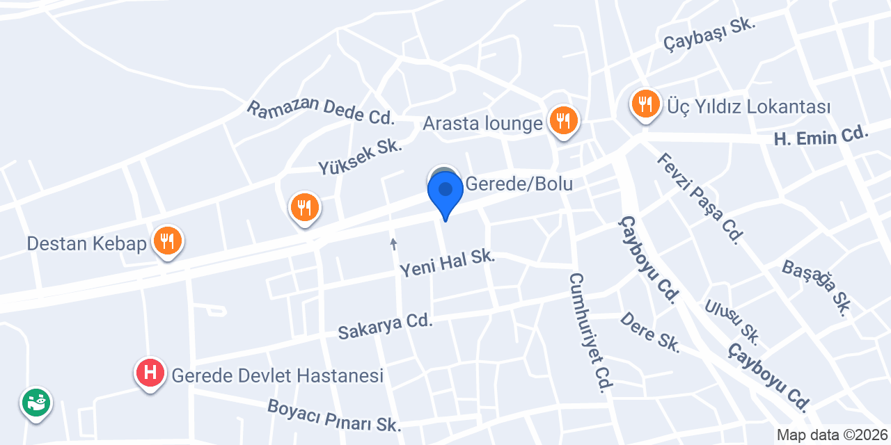 GüvenAy Organizasyon konumu