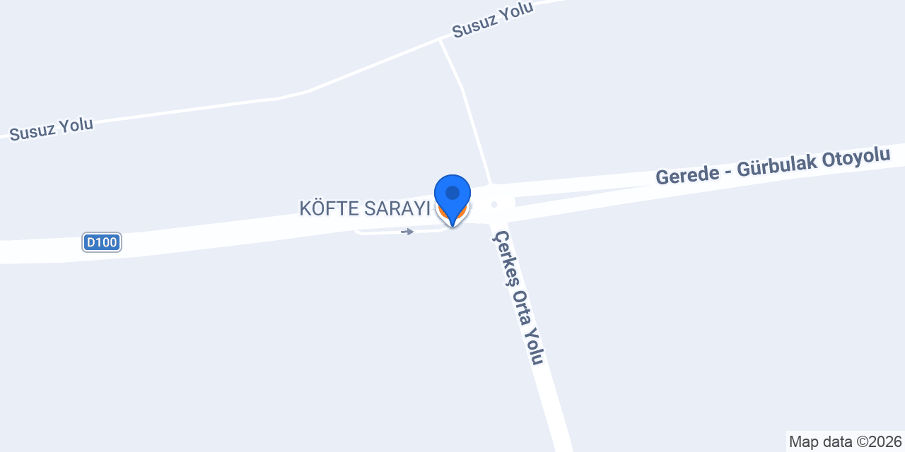 KÖFTE SARAYI konumu