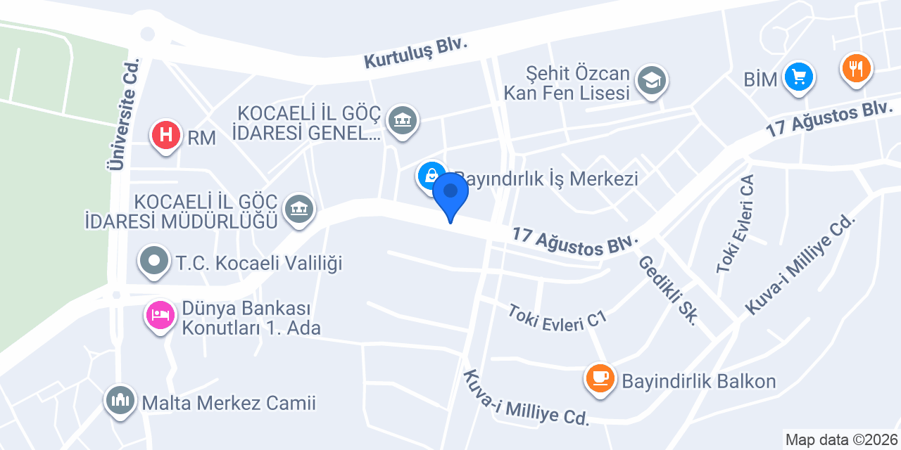 Boşnak börekçi bayındırlık s.b konumu