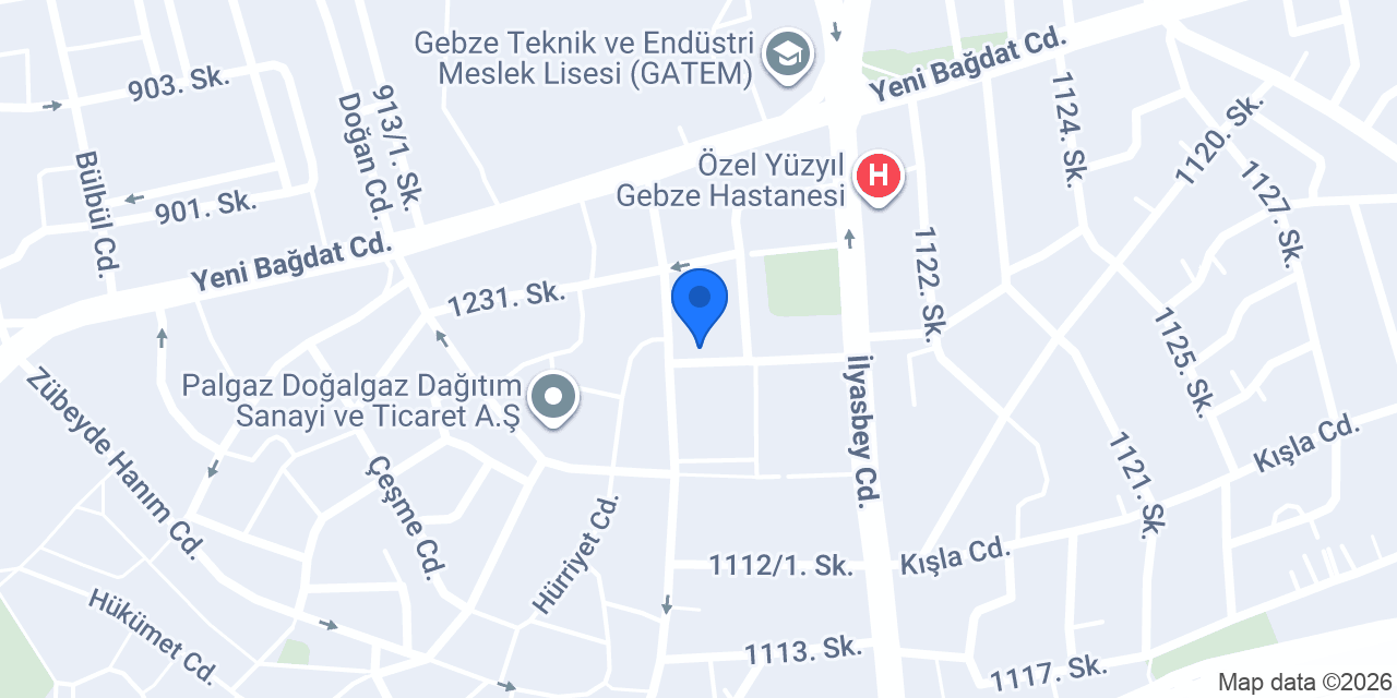 Mert Motor konumu